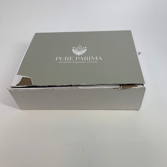 PURE PARIMA YALDA Duvet Cover Set 100%‎ Certified Egyptian Cotton Full Queen - Picture 5 of 10